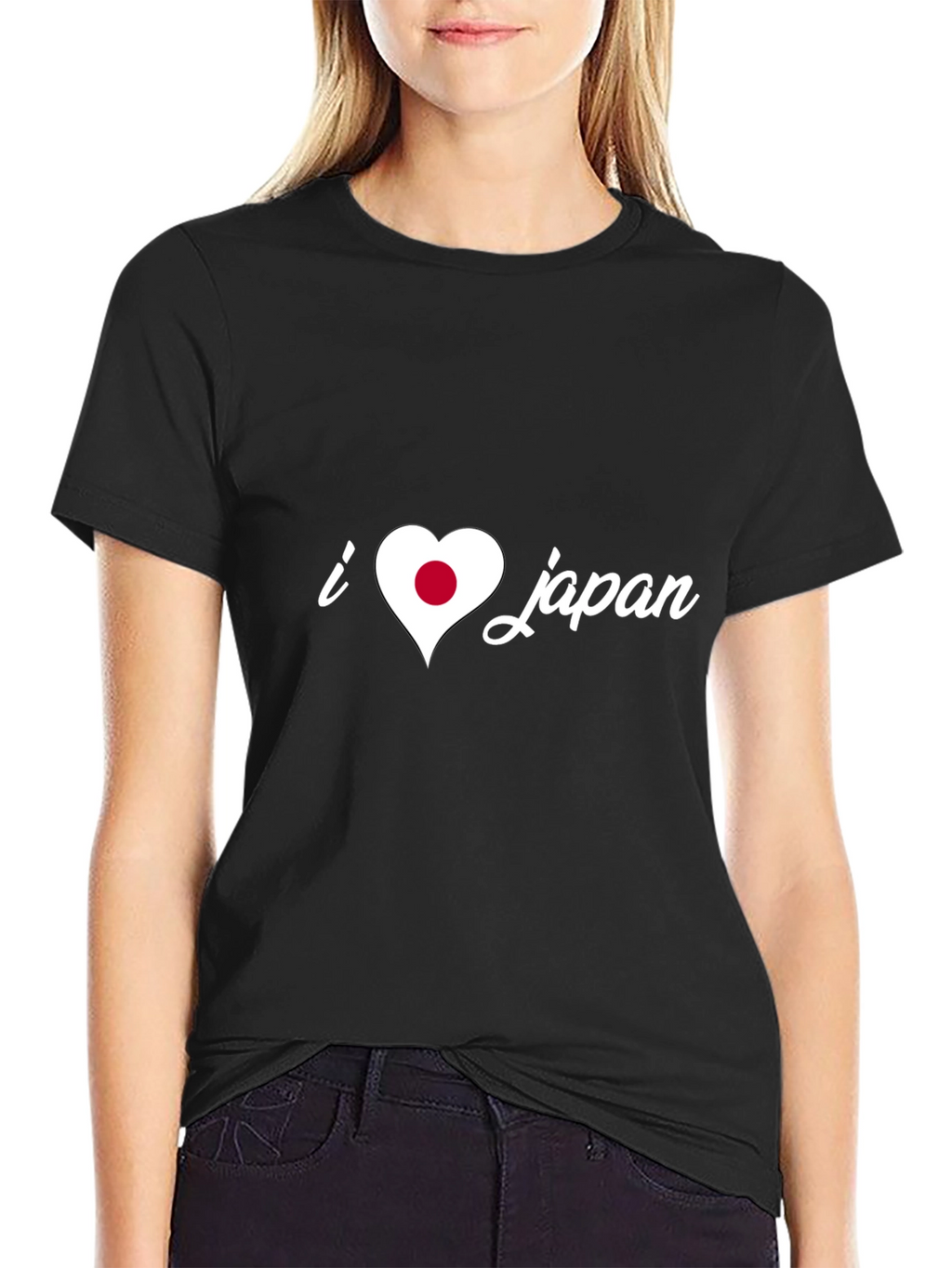 I Heart Japan Black T-Shirt