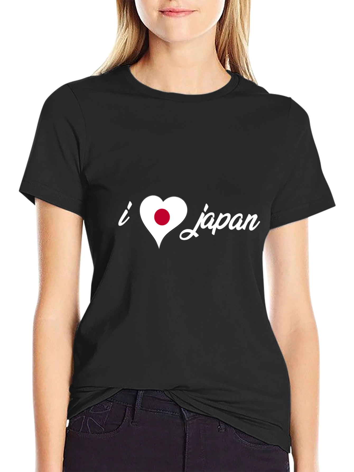I Heart Japan Black T-Shirt