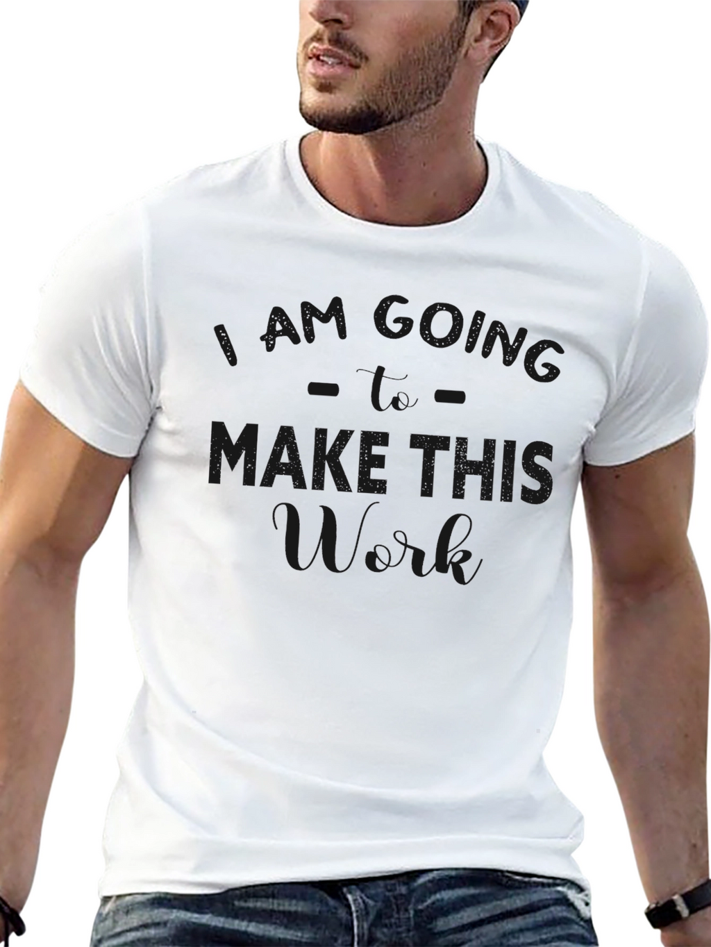 Mens Graphic Tee - Make This Look Easy