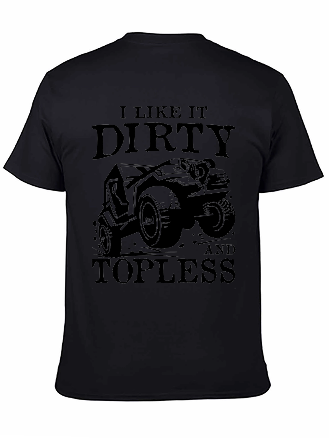Dirty and Topless Jeep Graphic Tee - Mens