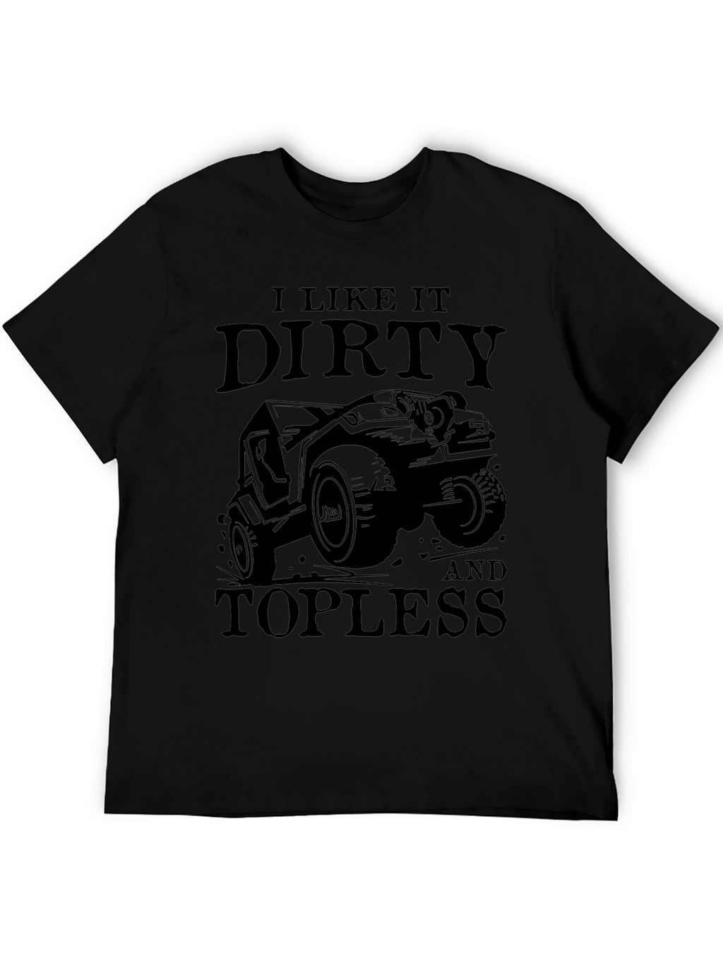 Dirty and Topless Jeep Graphic Tee - Mens