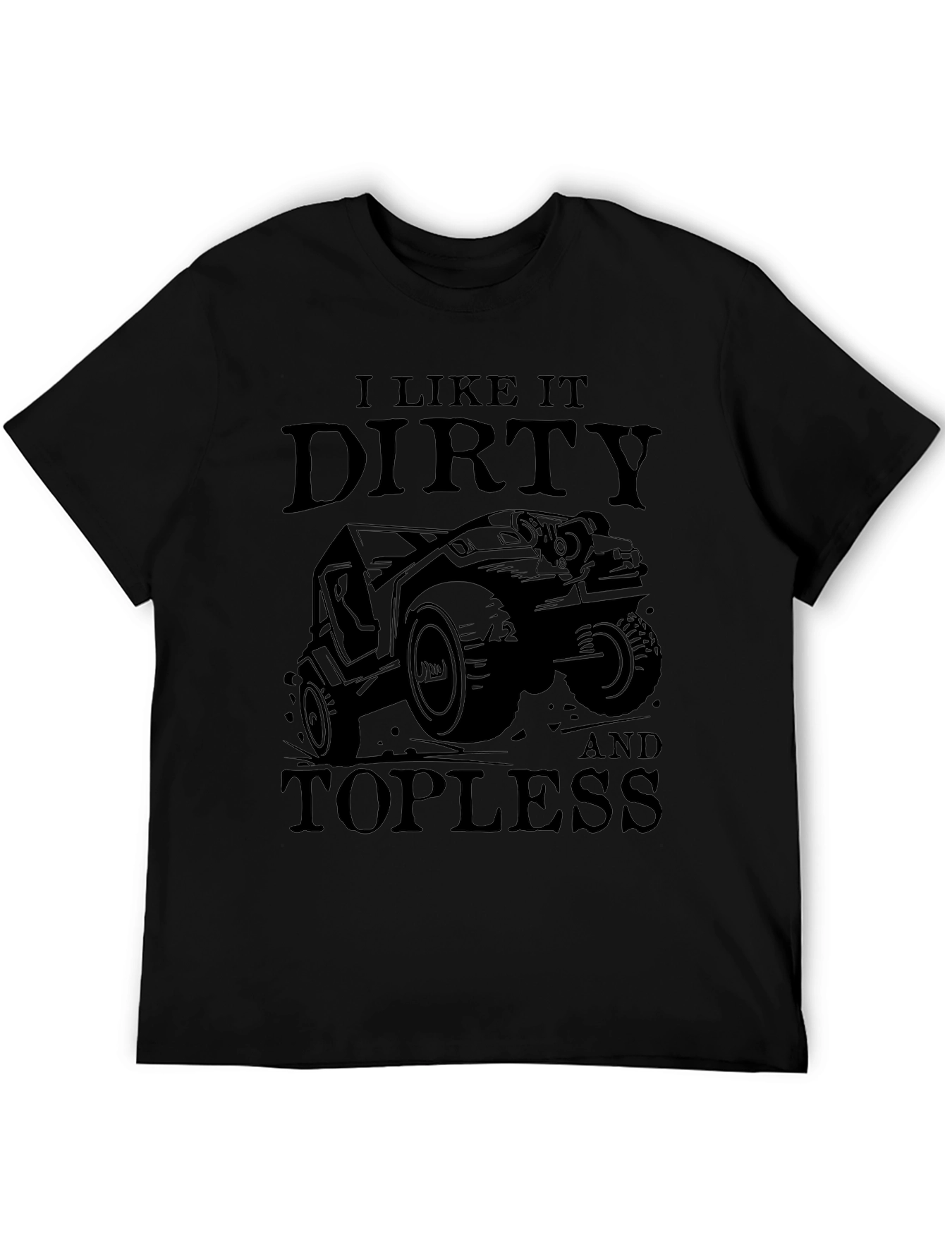 Dirty and Topless Jeep Graphic Tee - Mens