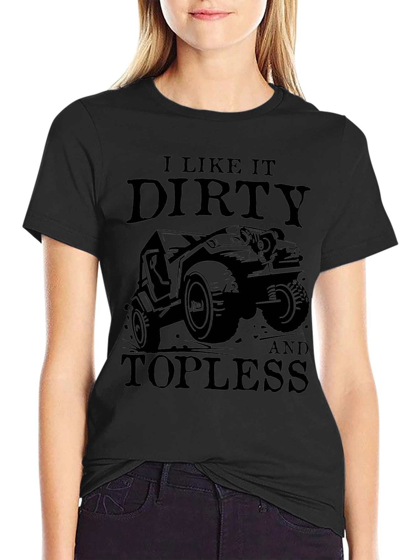 Dirty and Topless Jeep Graphic Tee - Mens