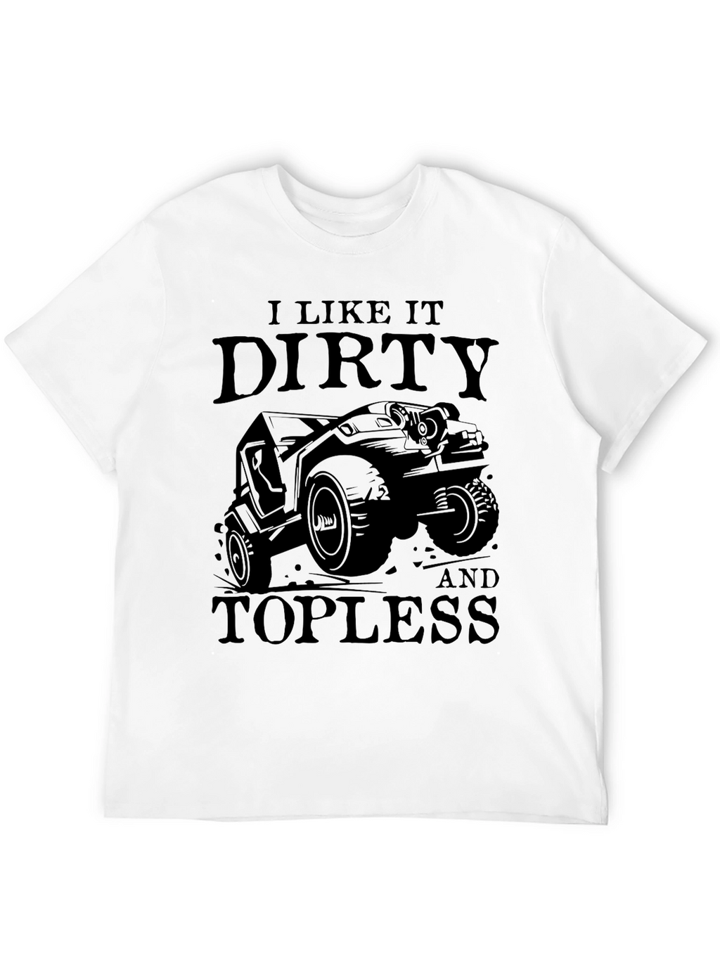 Dirty and Topless Jeep Graphic Tee - Mens