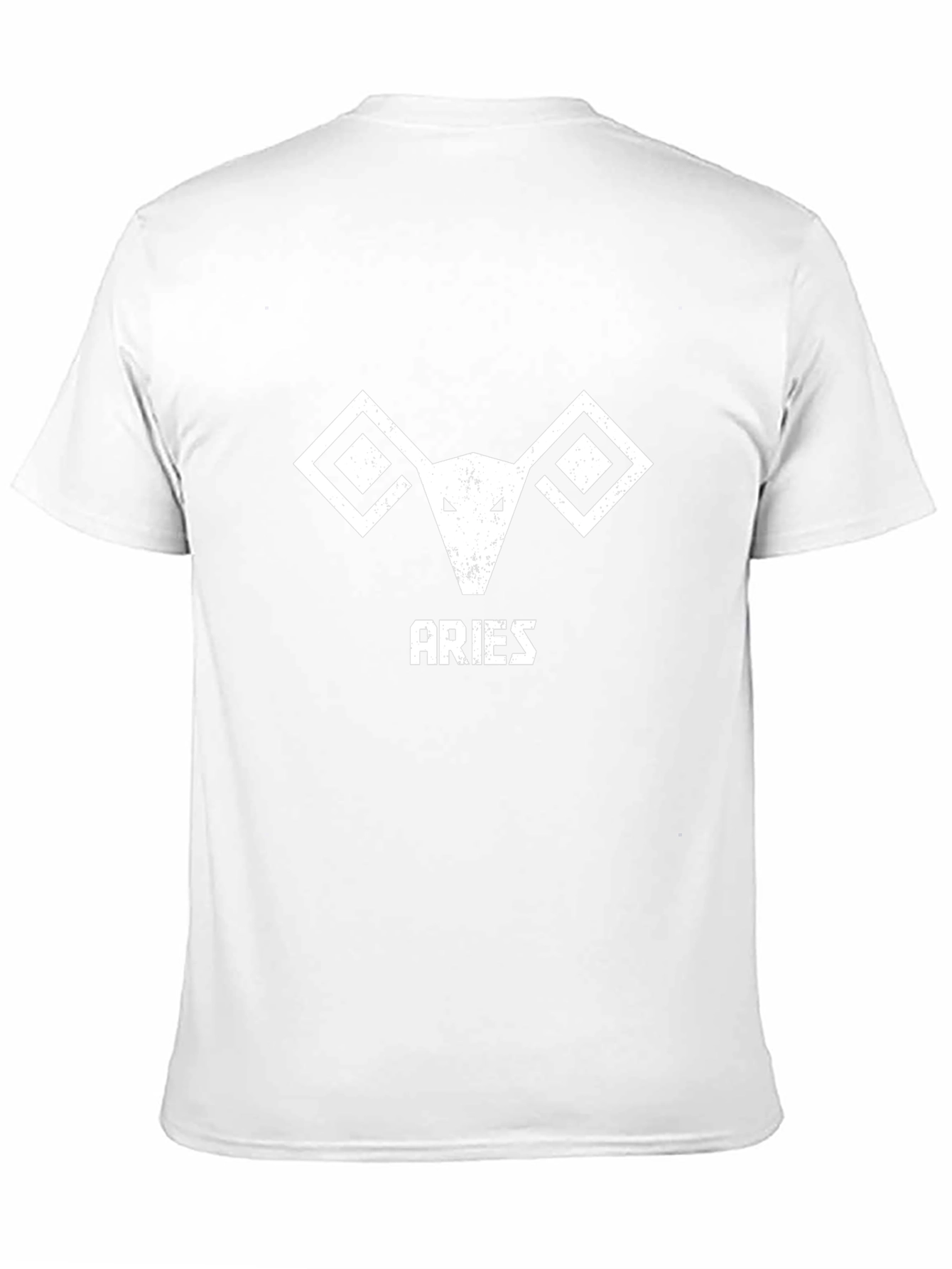 Aries Zodiac Graphic Tee - Black Cotton Comfort
