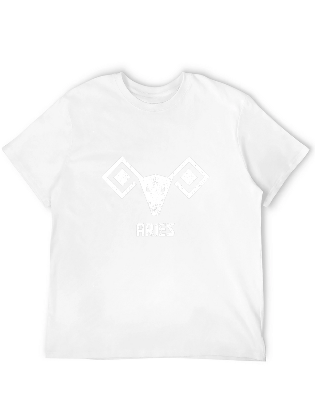 Aries Zodiac Graphic Tee - Black Cotton Comfort