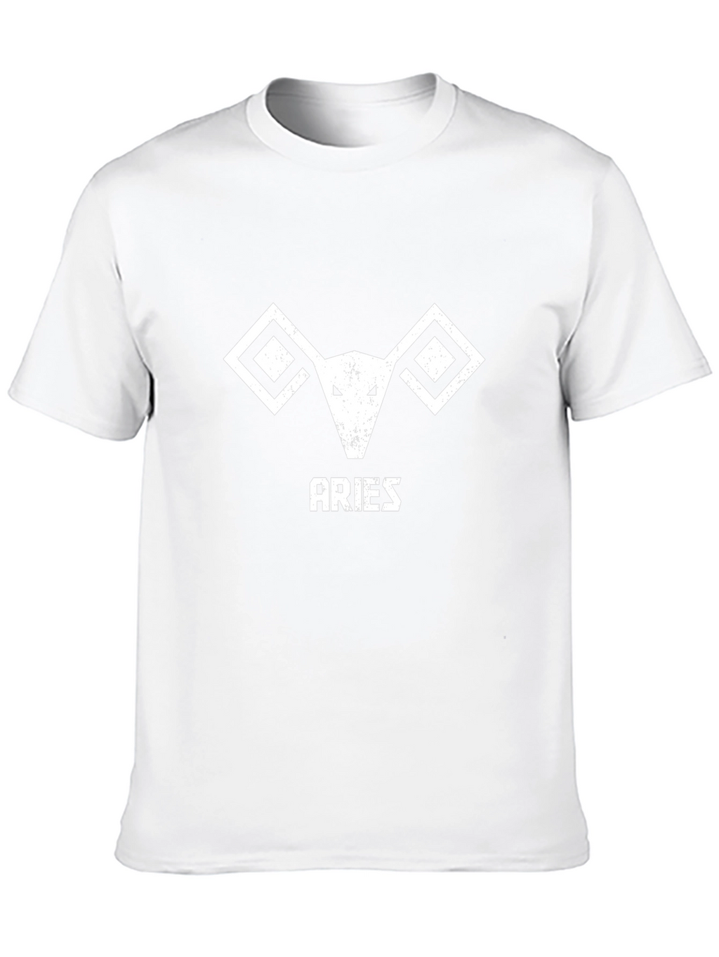 Aries Zodiac Graphic Tee - Black Cotton Comfort