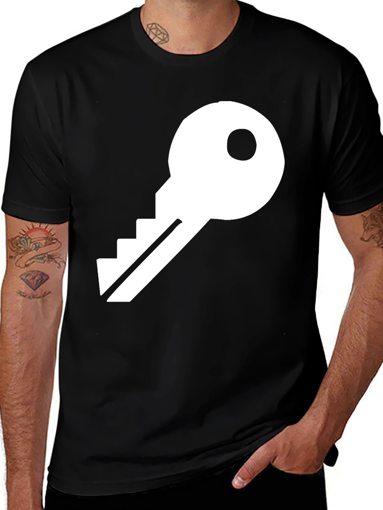 Key Graphic T-Shirt - Simple & Stylish Unisex Tee