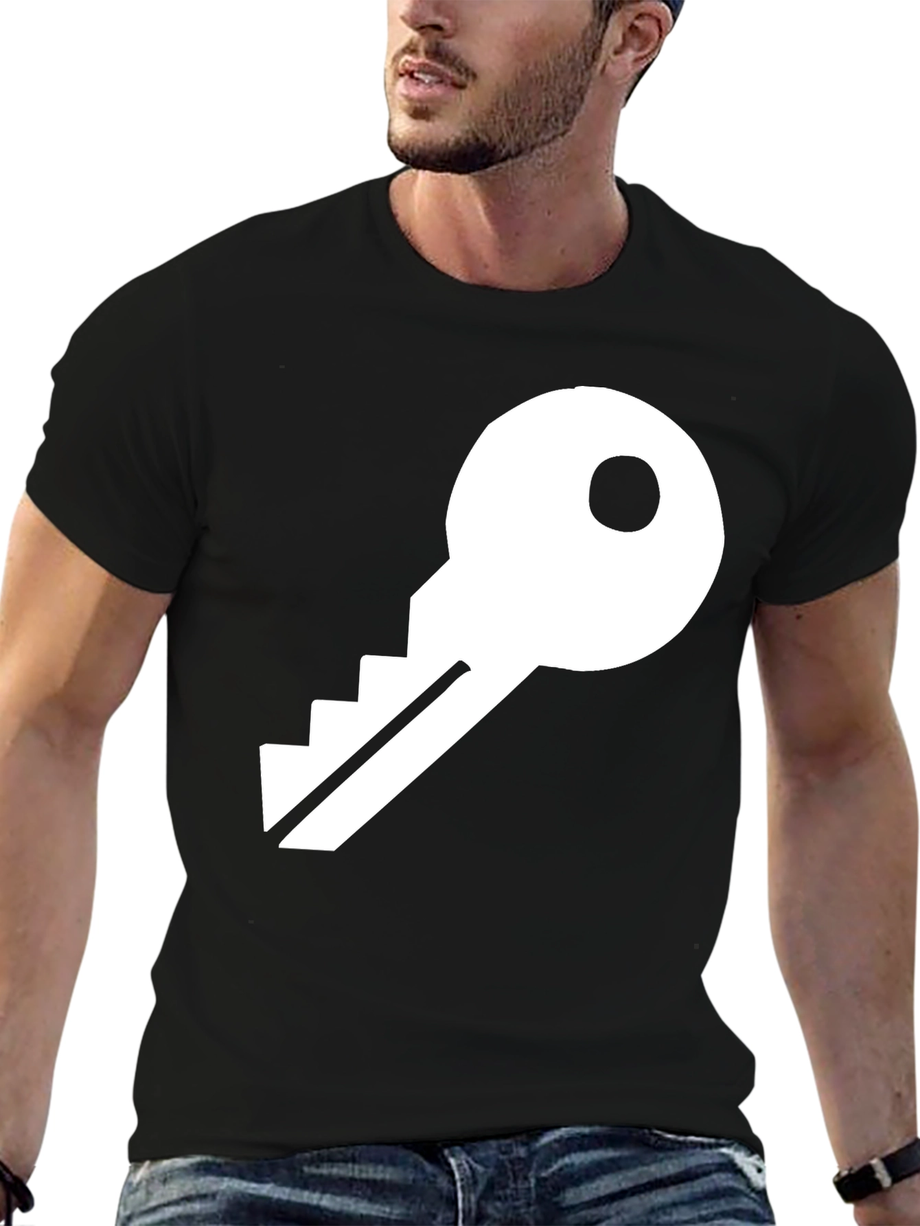 Key Graphic T-Shirt - Simple & Stylish Unisex Tee