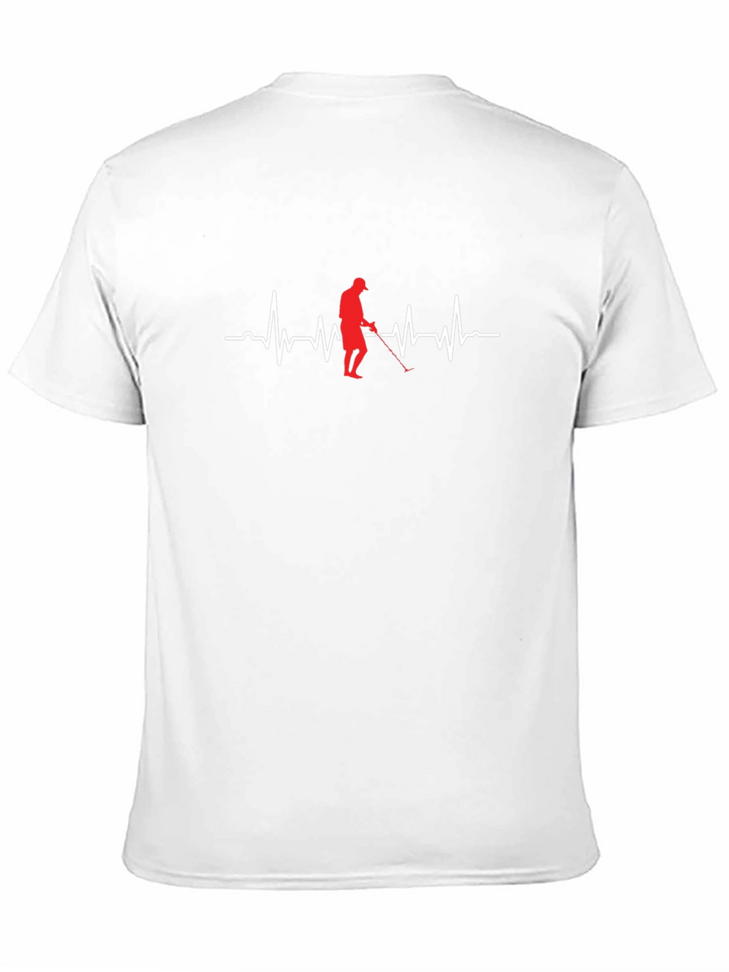 Golf Heartbeat T-Shirt - Golfer Gift