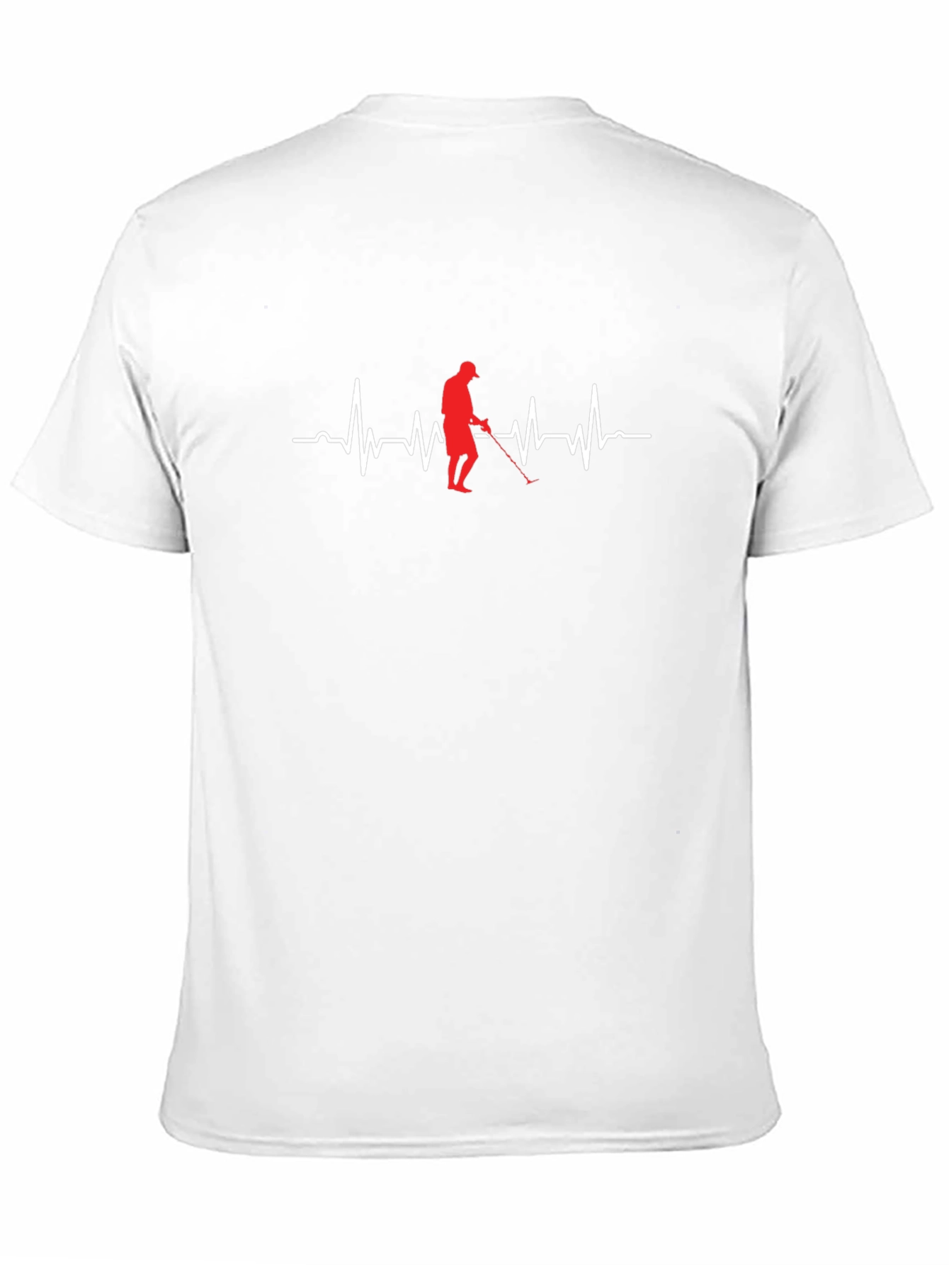 Golf Heartbeat T-Shirt - Golfer Gift