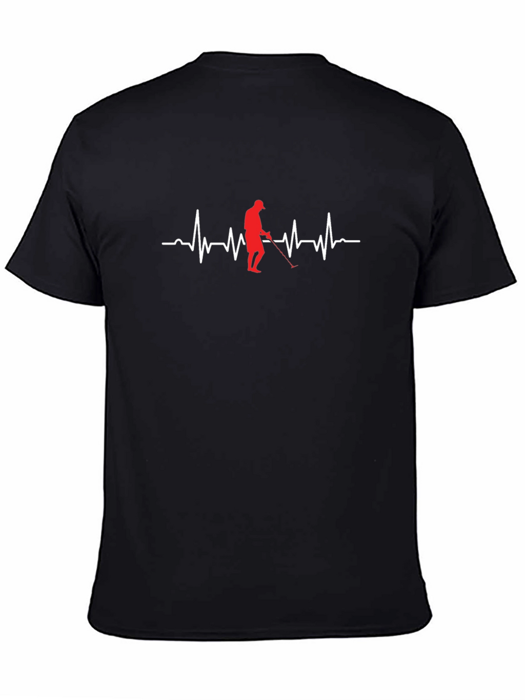Golf Heartbeat T-Shirt - Golfer Gift