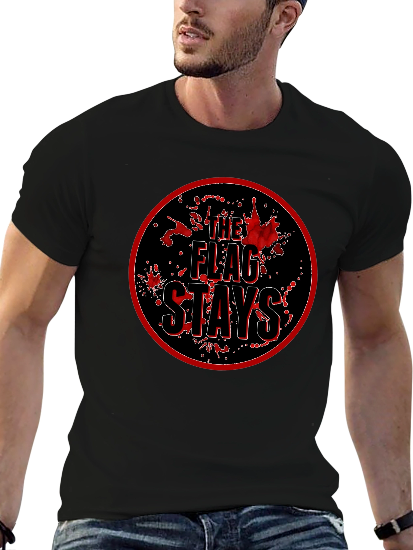 The Flag Stays Graphic T-Shirt