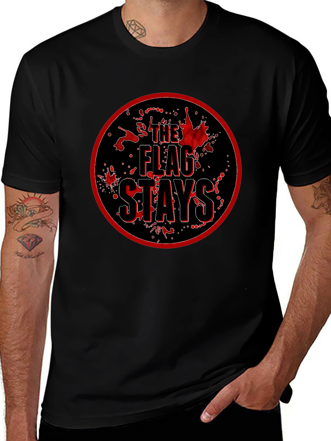 The Flag Stays Graphic T-Shirt