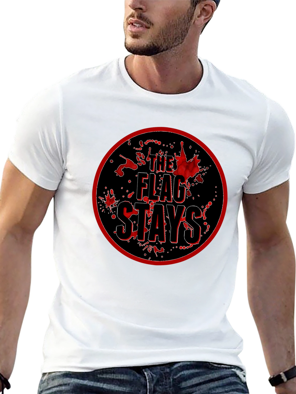 The Flag Stays Graphic T-Shirt