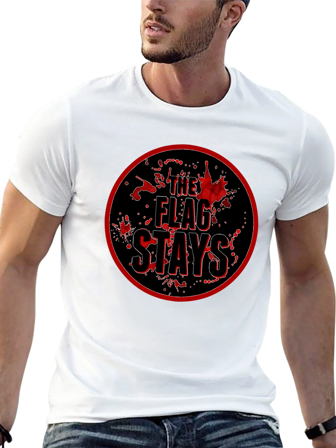 The Flag Stays Graphic T-Shirt