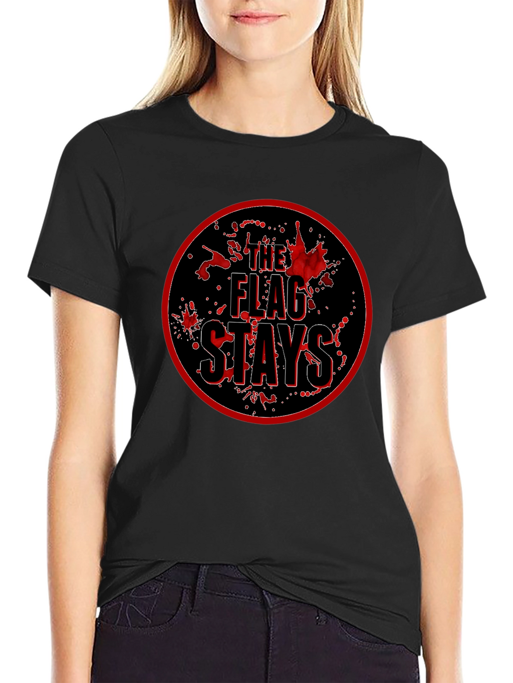 The Flag Stays Graphic T-Shirt
