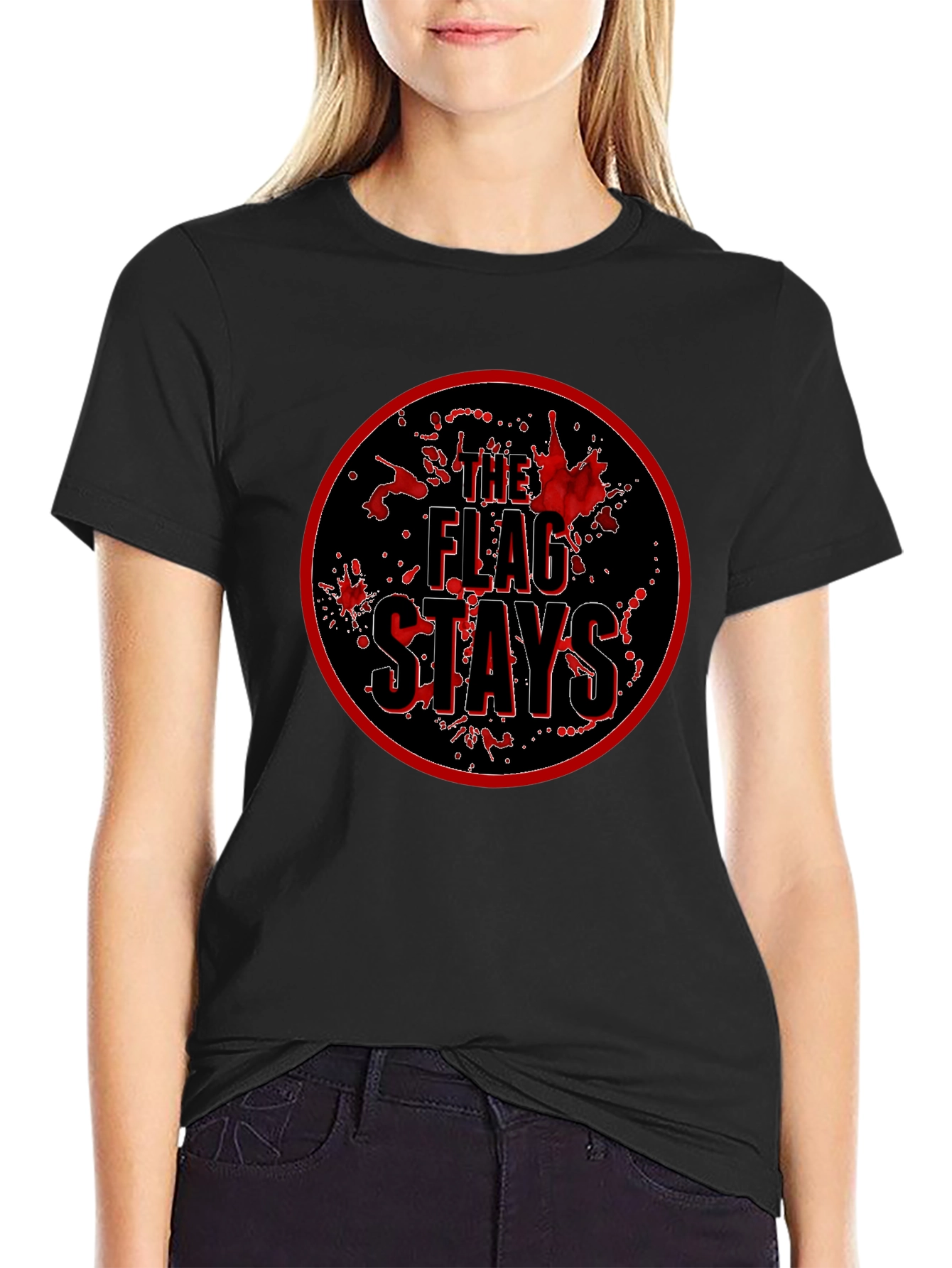 The Flag Stays Graphic T-Shirt