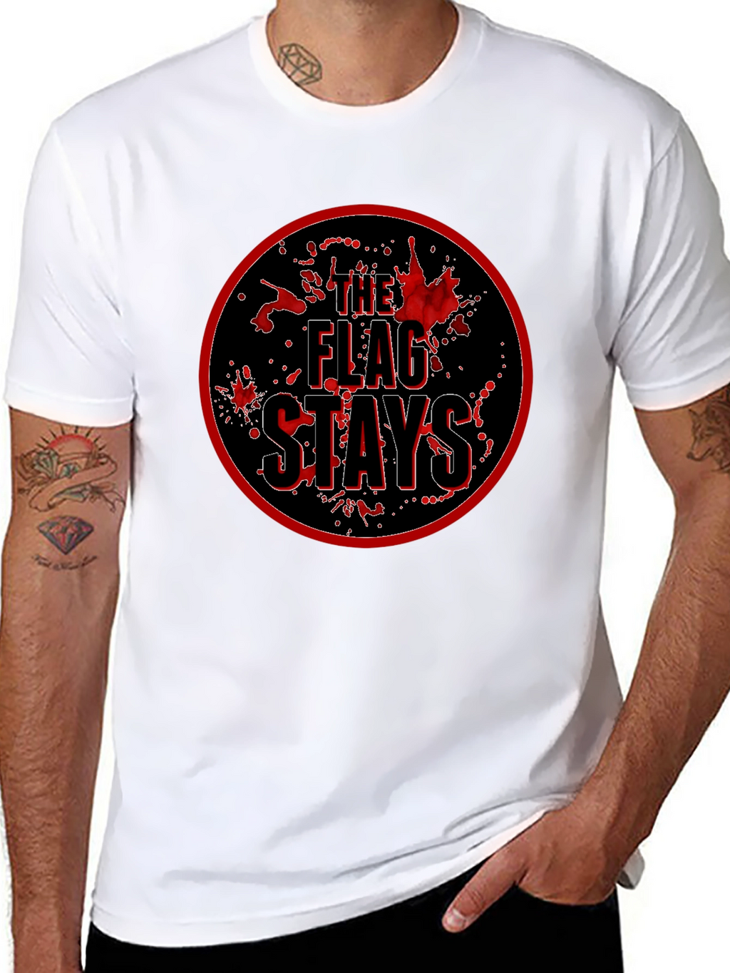 The Flag Stays Graphic T-Shirt