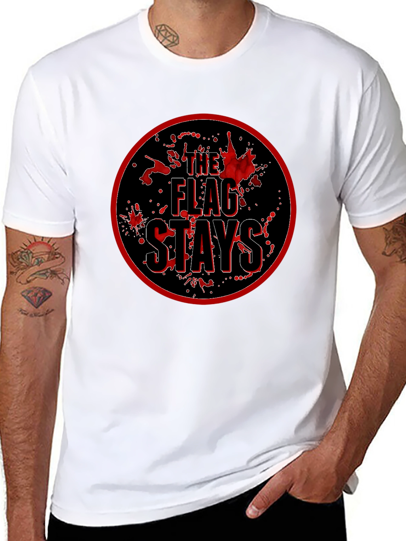 The Flag Stays Graphic T-Shirt