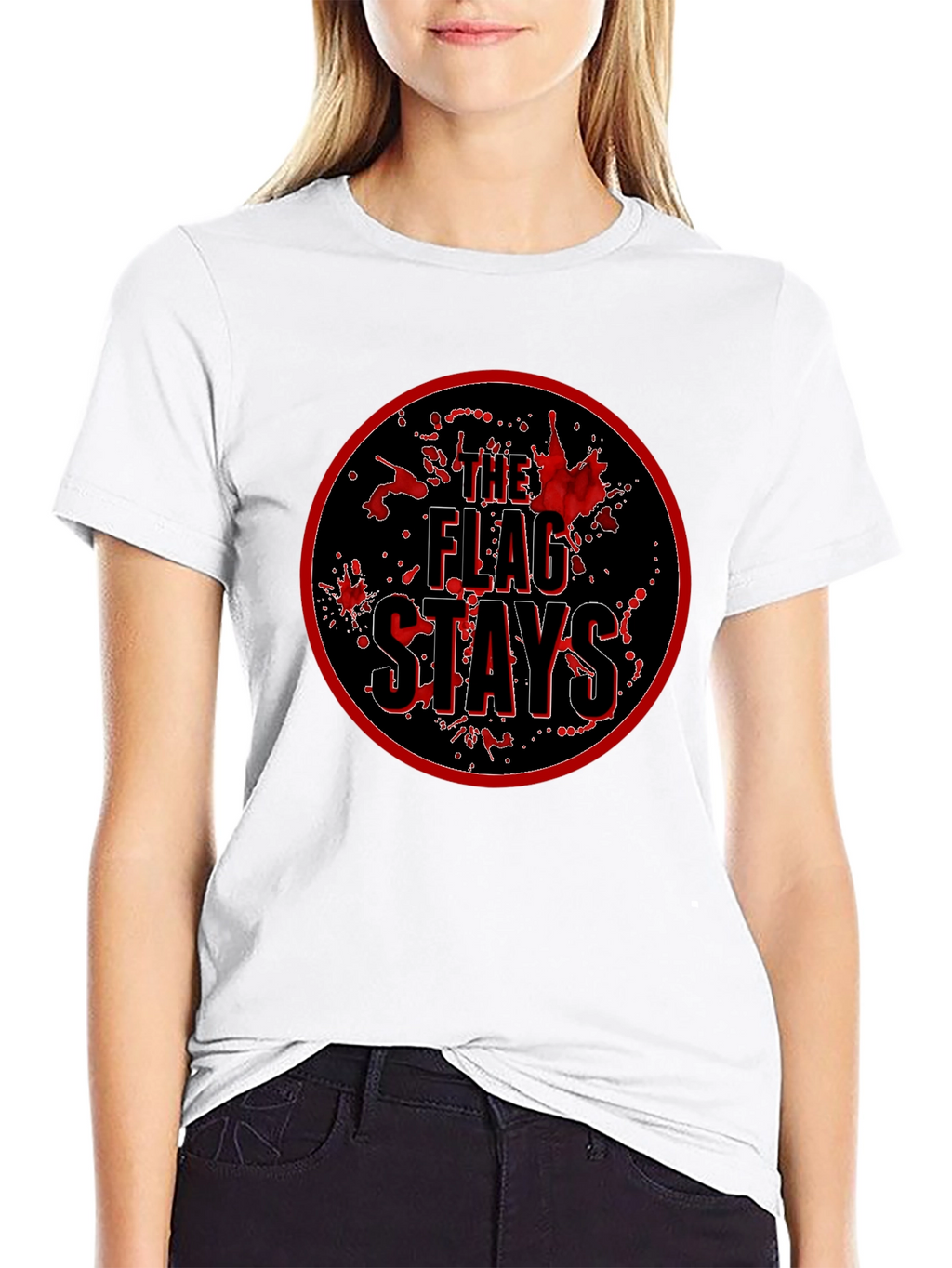 The Flag Stays Graphic T-Shirt