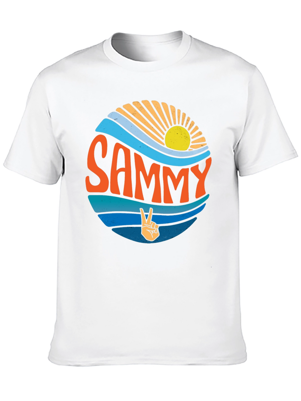 Retro Sammy Peace Sign T-Shirt