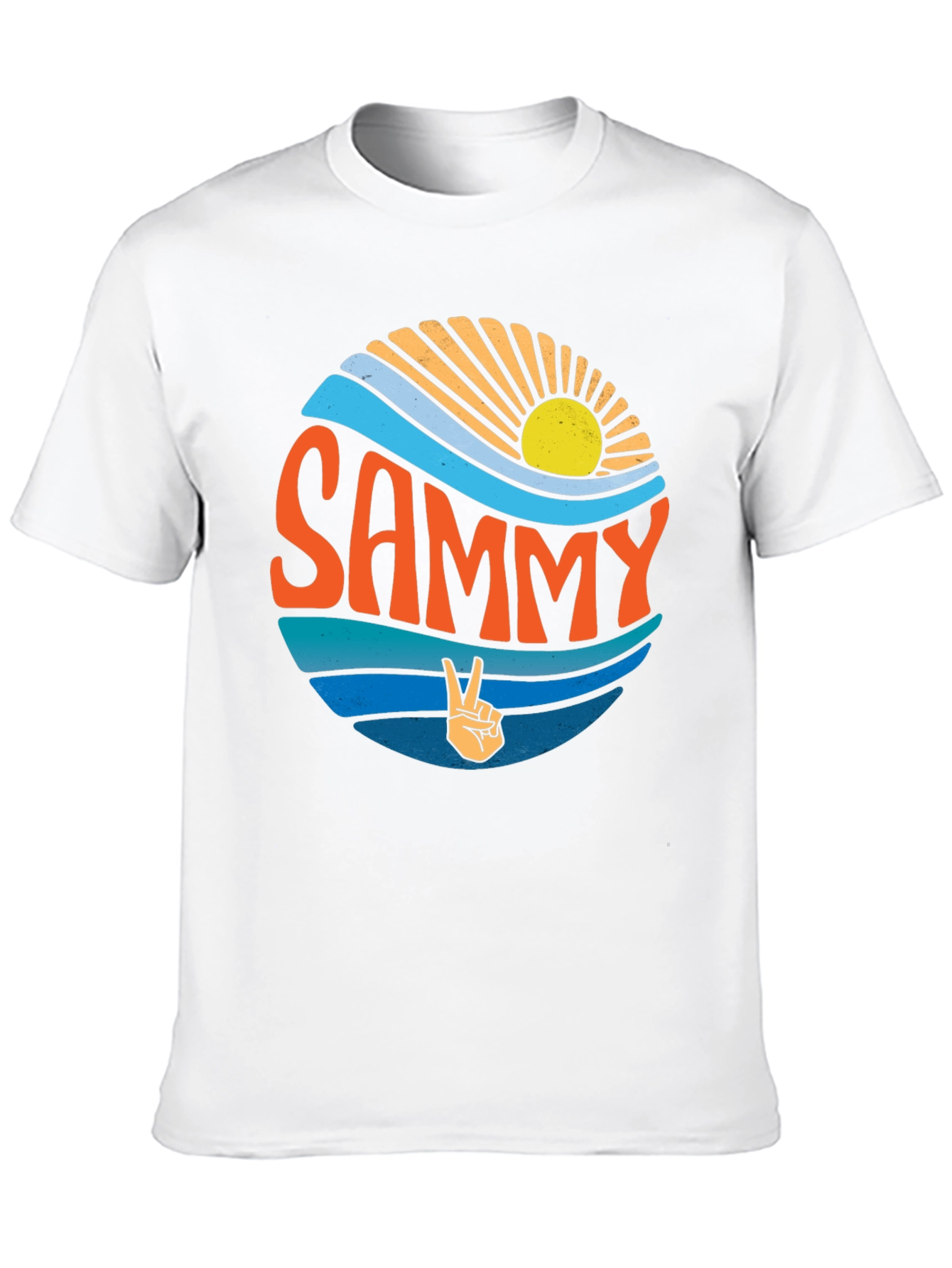 Retro Sammy Peace Sign T-Shirt