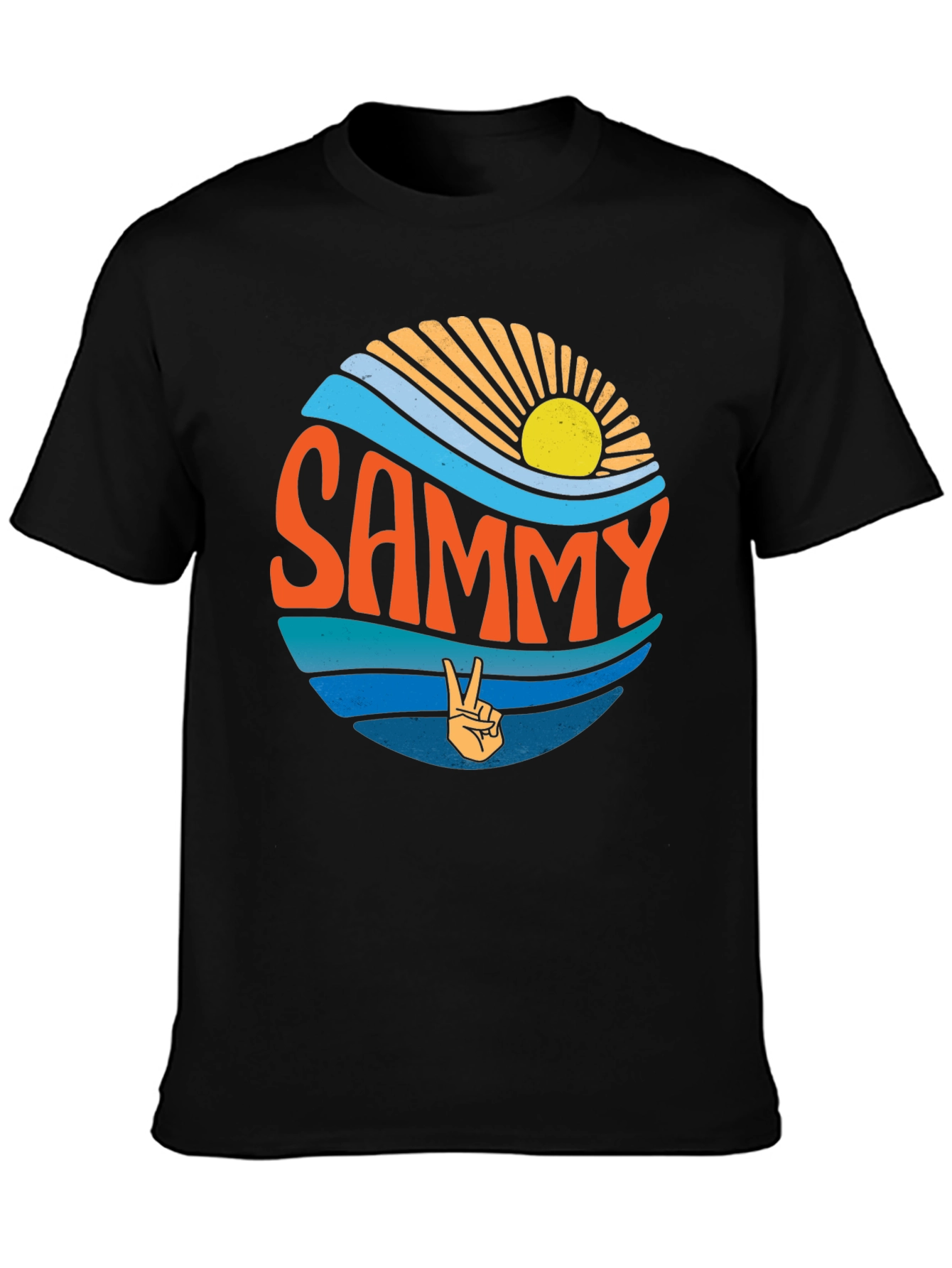 Retro Sammy Peace Sign T-Shirt