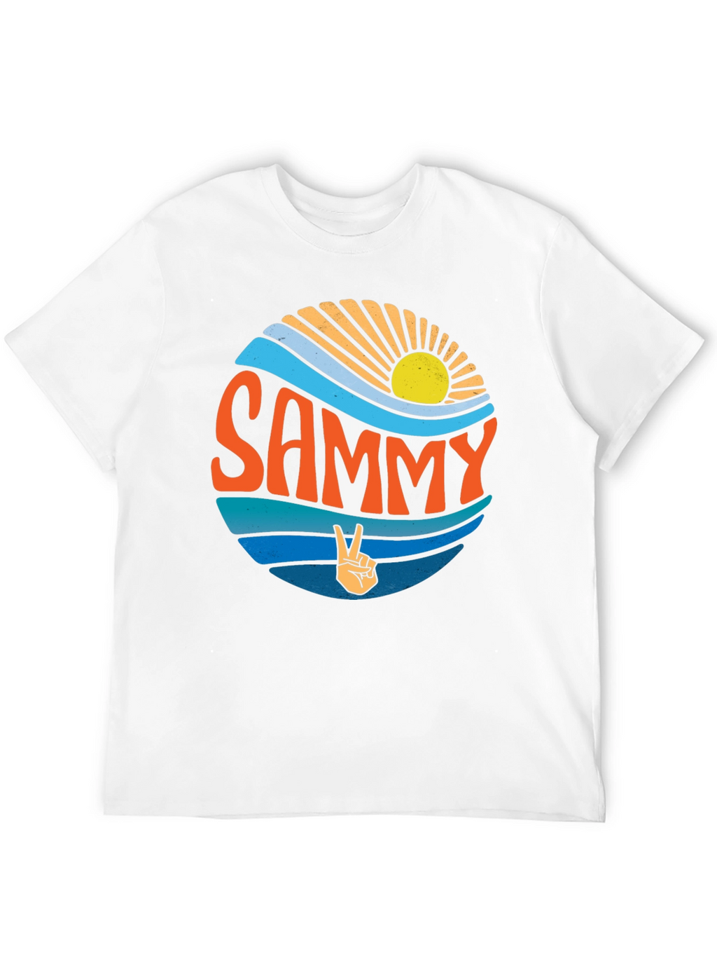 Retro Sammy Peace Sign T-Shirt