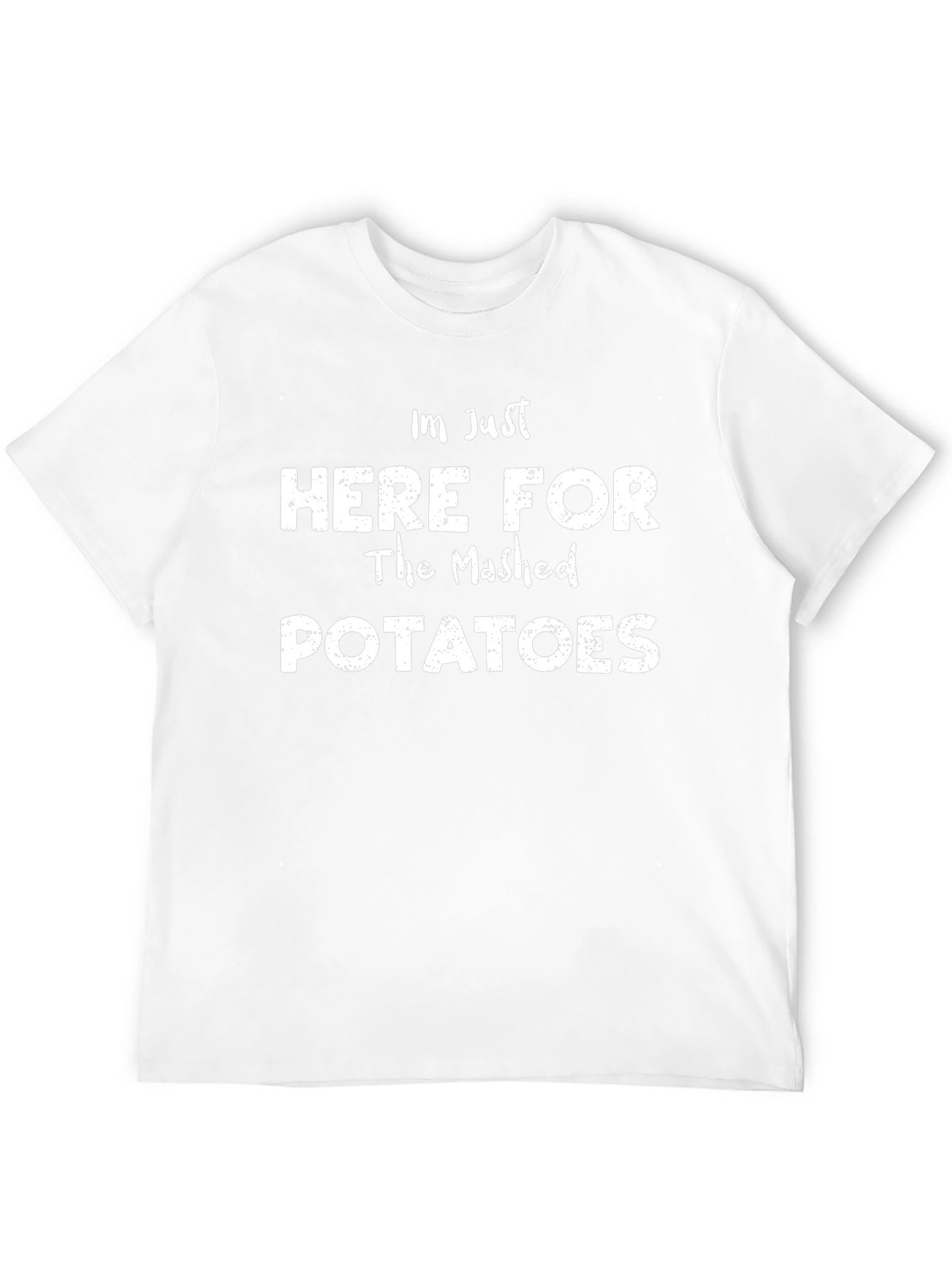 Mashed Potato Fan T-Shirt - Funny Foodie Tee