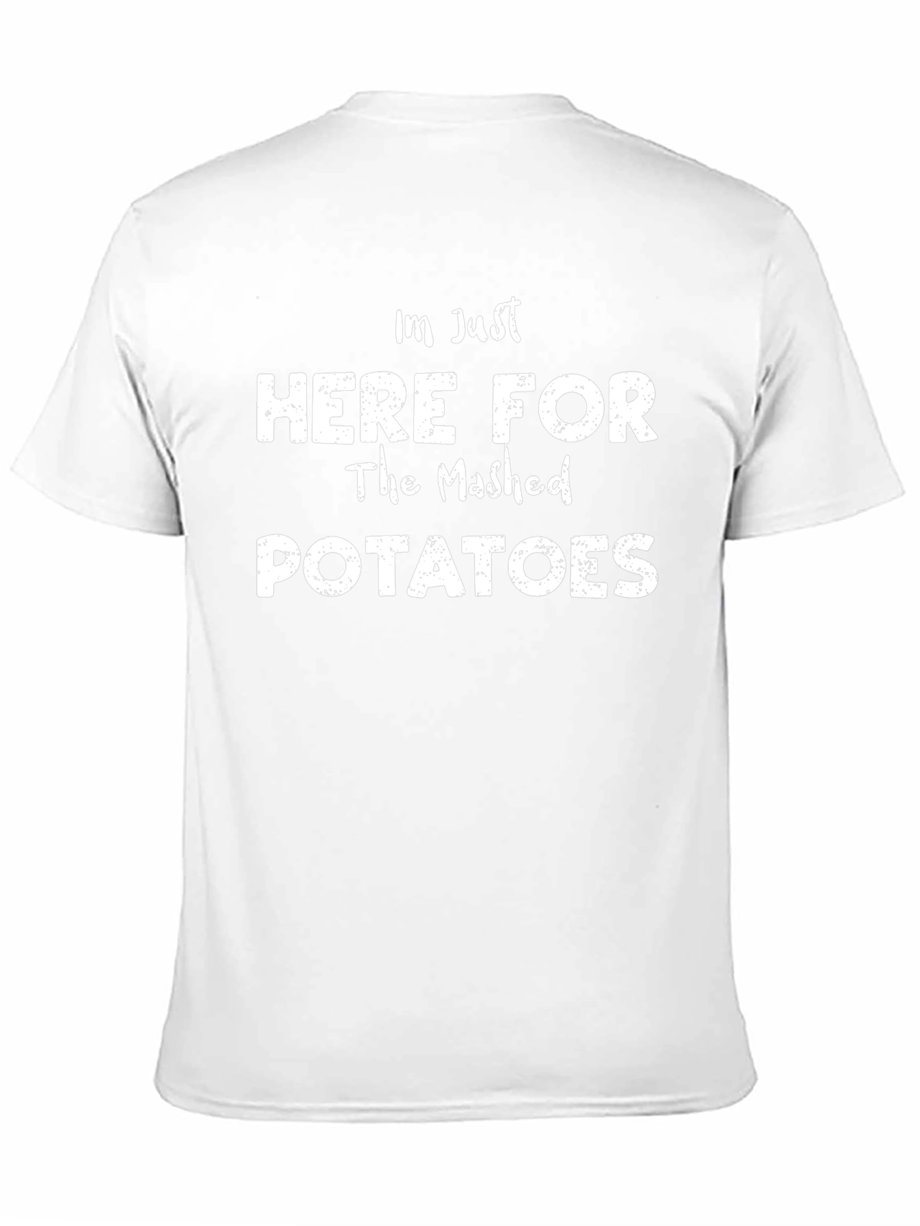 Mashed Potato Fan T-Shirt - Funny Foodie Tee