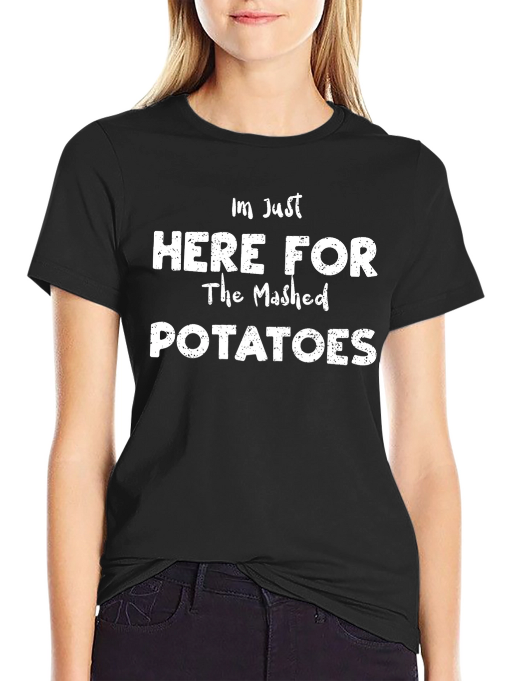 Mashed Potato Fan T-Shirt - Funny Foodie Tee