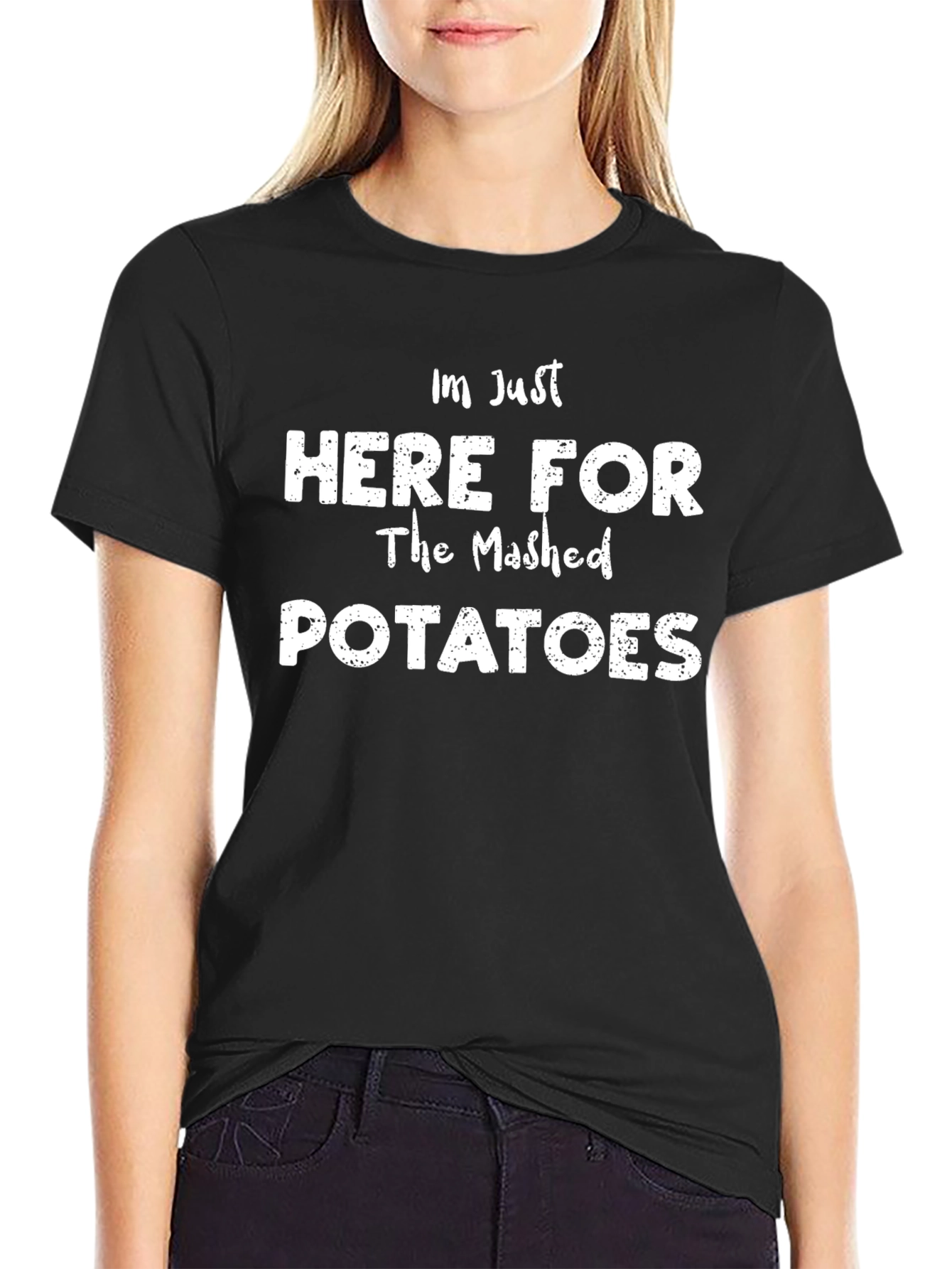 Mashed Potato Fan T-Shirt - Funny Foodie Tee
