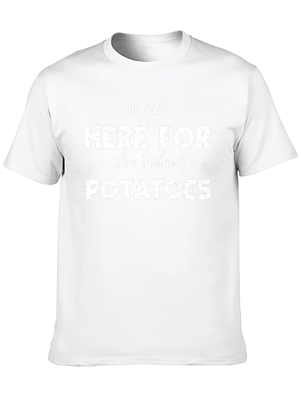 Mashed Potato Fan T-Shirt - Funny Foodie Tee