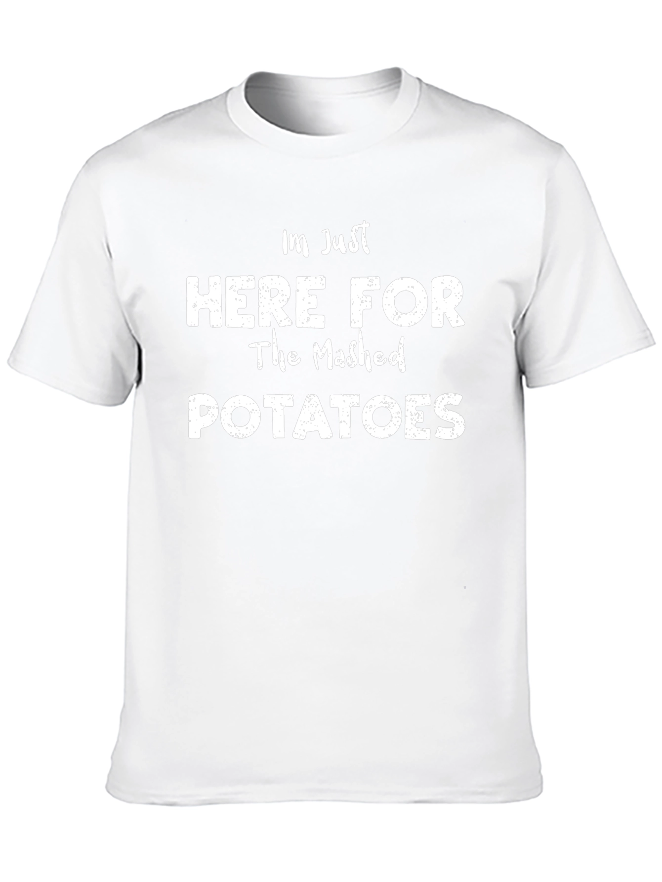 Mashed Potato Fan T-Shirt - Funny Foodie Tee