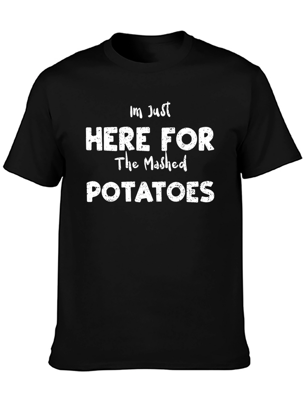 Mashed Potato Fan T-Shirt - Funny Foodie Tee