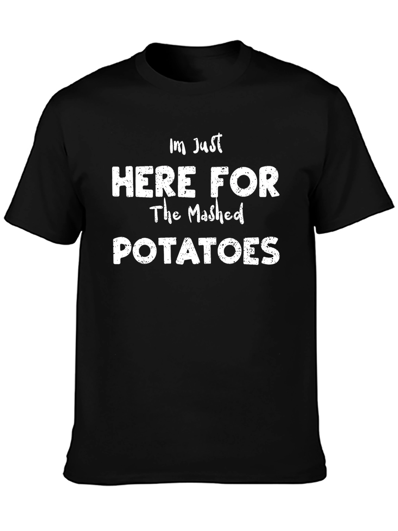 Mashed Potato Fan T-Shirt - Funny Foodie Tee