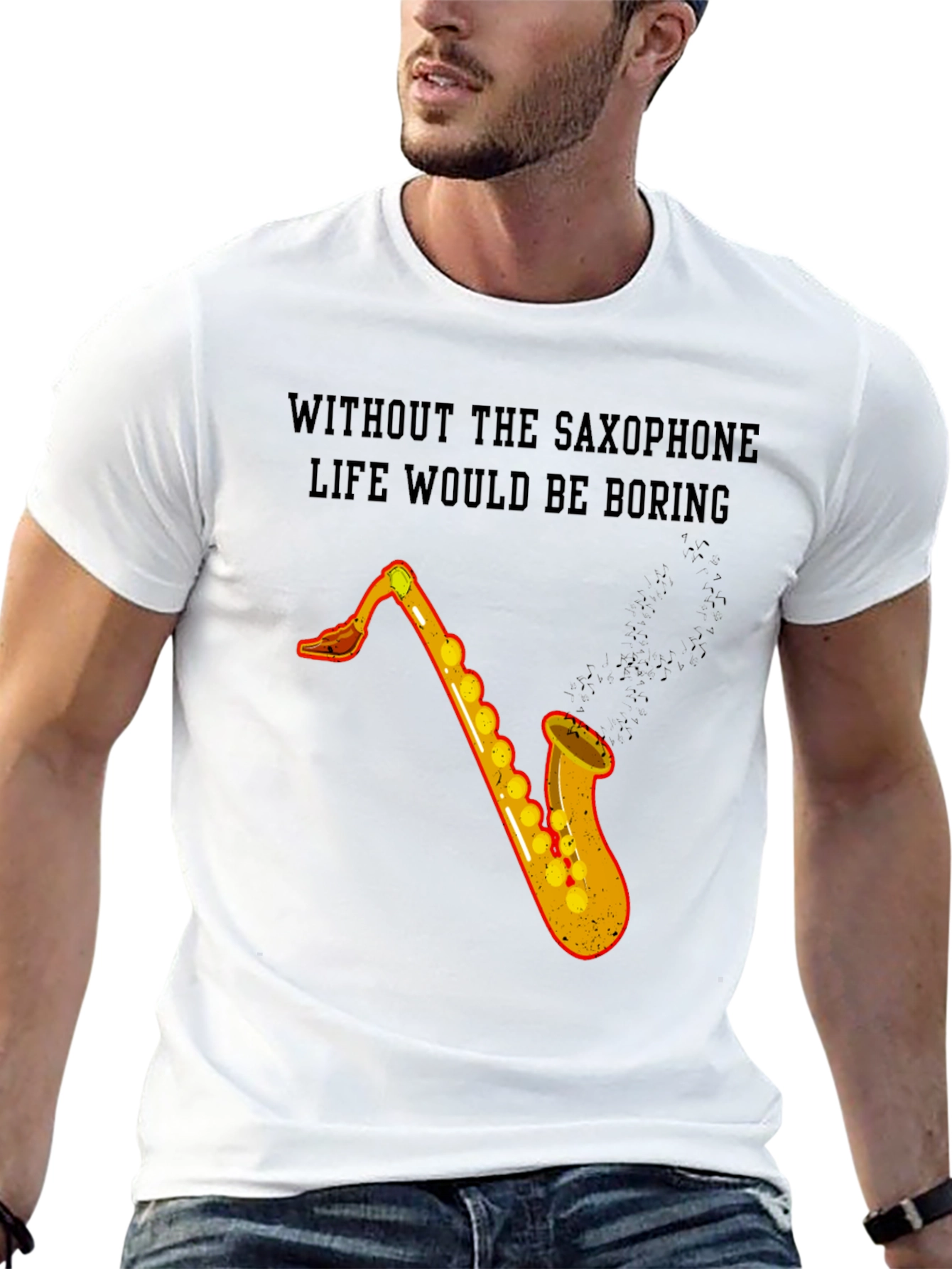 Saxophone Life T-Shirt - Music Lover Tee