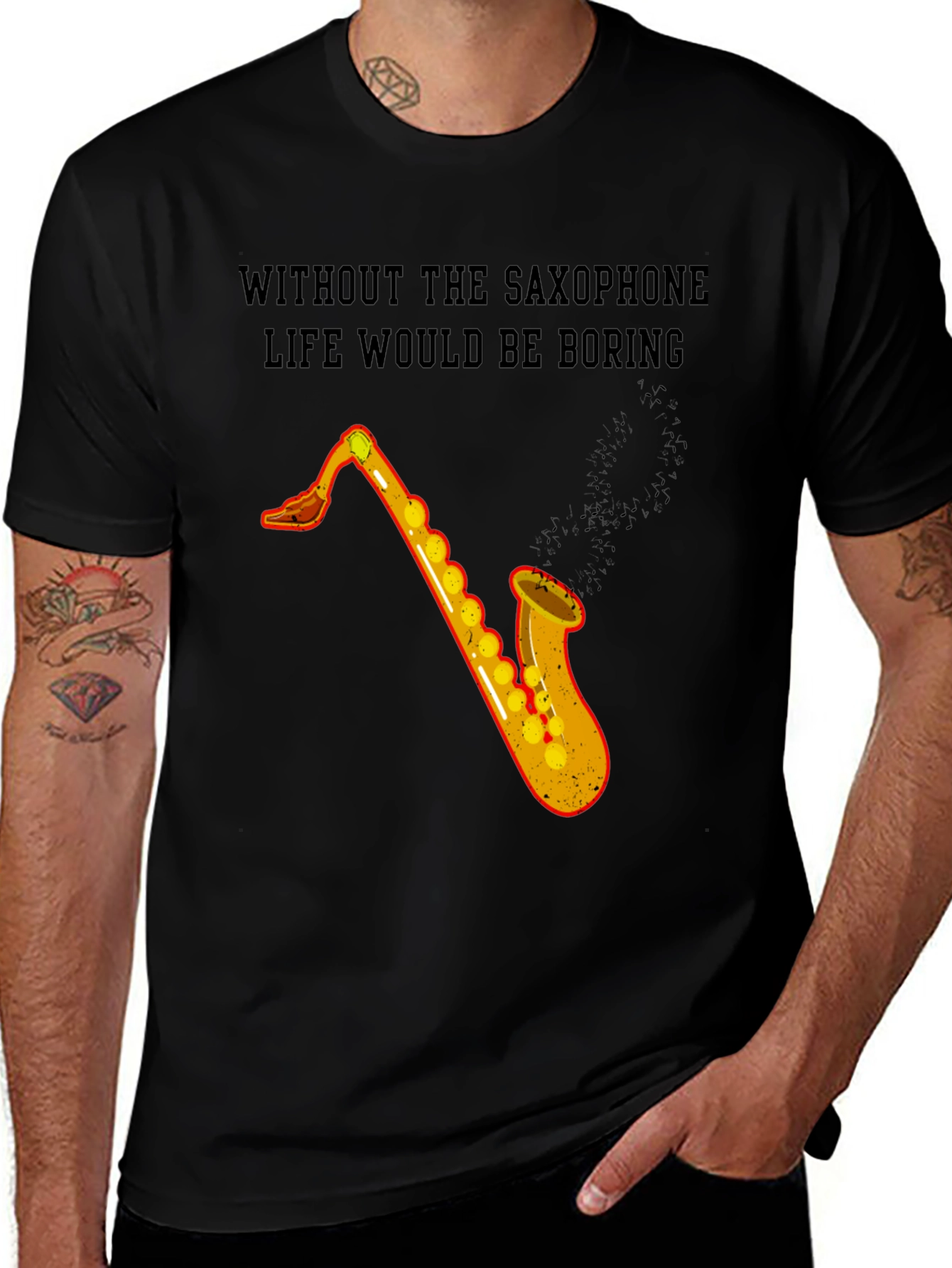 Saxophone Life T-Shirt - Music Lover Tee