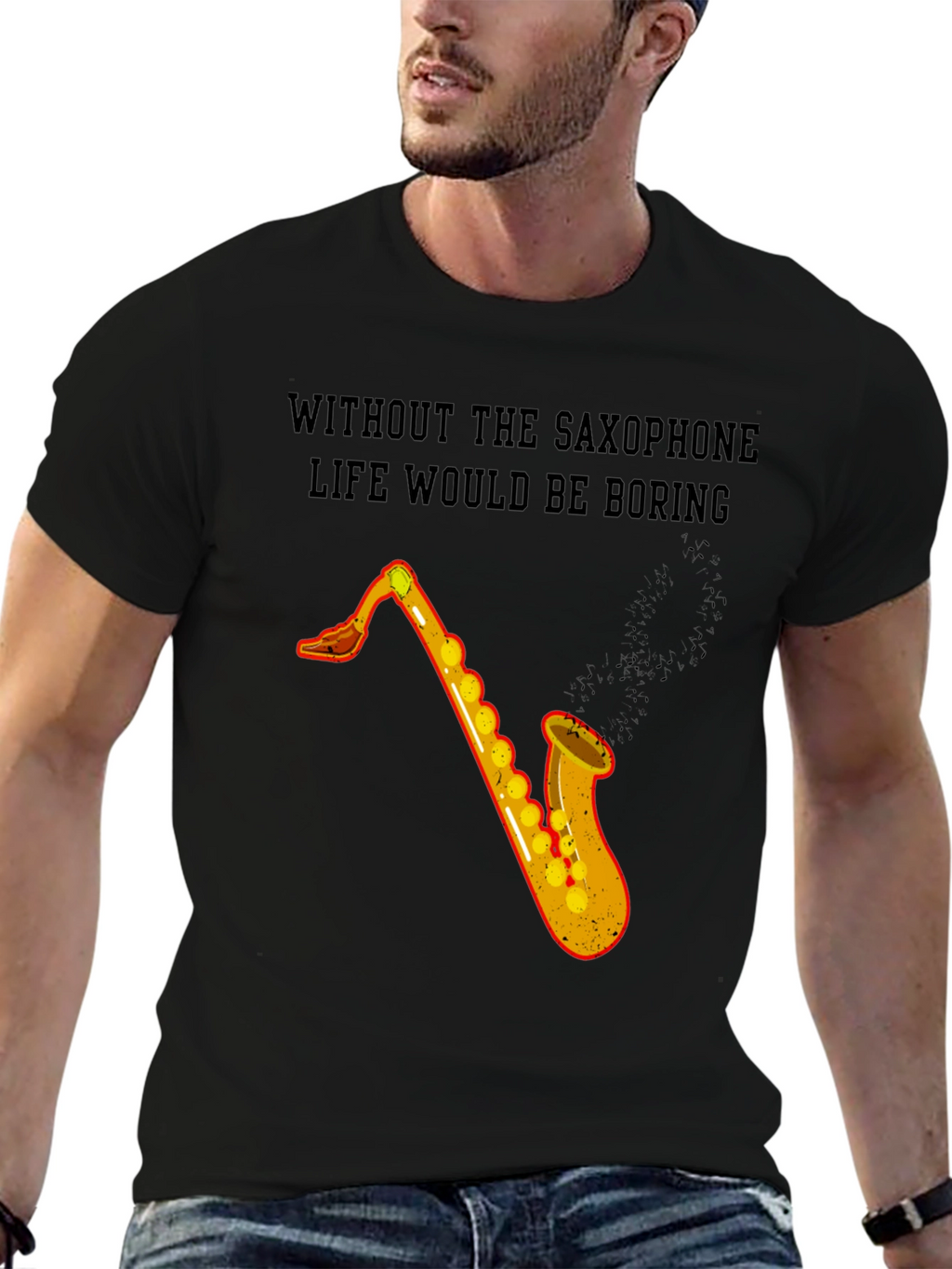 Saxophone Life T-Shirt - Music Lover Tee