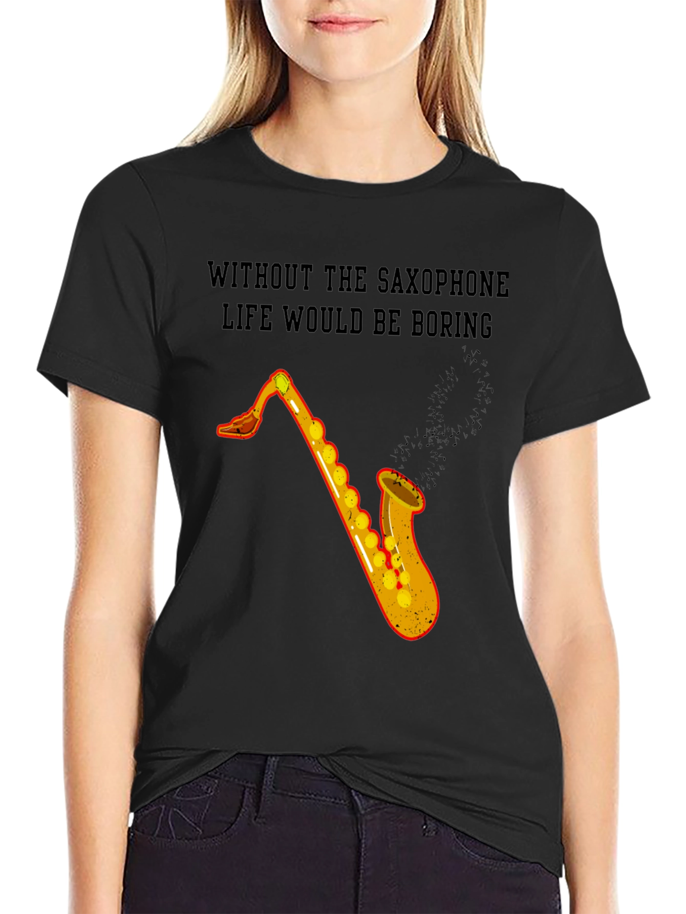 Saxophone Life T-Shirt - Music Lover Tee