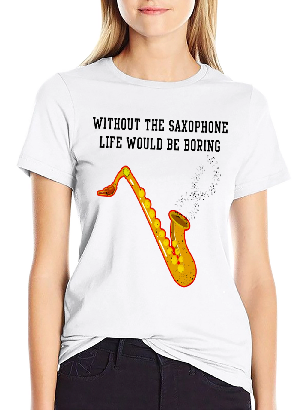 Saxophone Life T-Shirt - Music Lover Tee