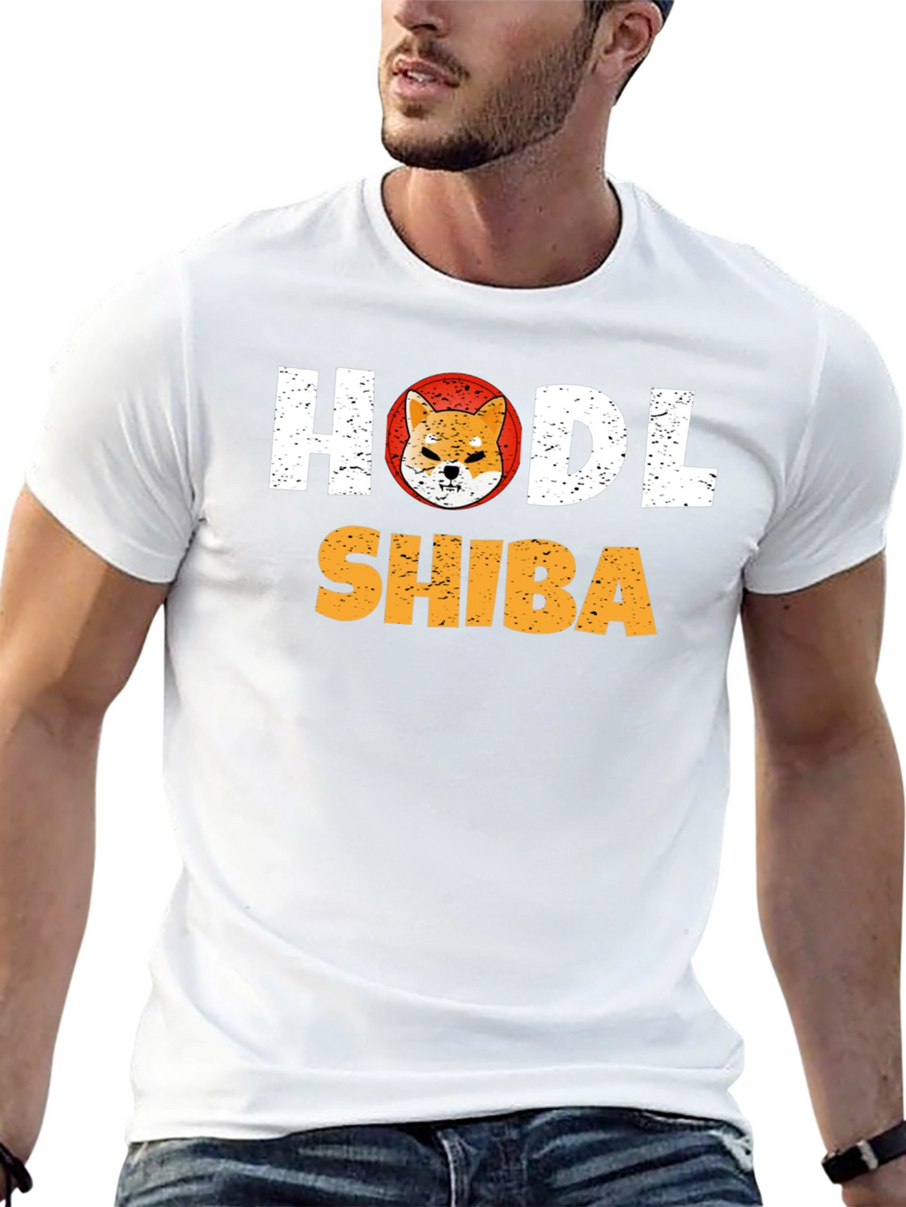 HODL Shiba Crypto T-Shirt - Meme Tee