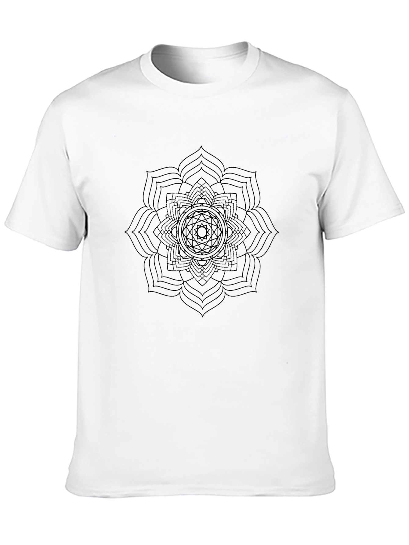 Mandala Graphic Black T-Shirt