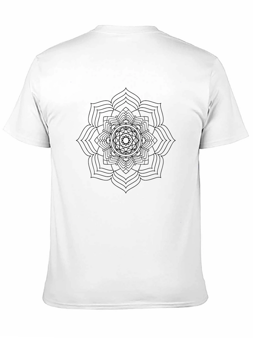 Mandala Graphic Black T-Shirt