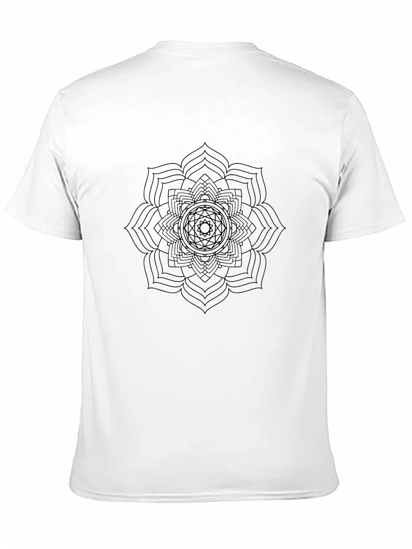 Mandala Graphic Black T-Shirt