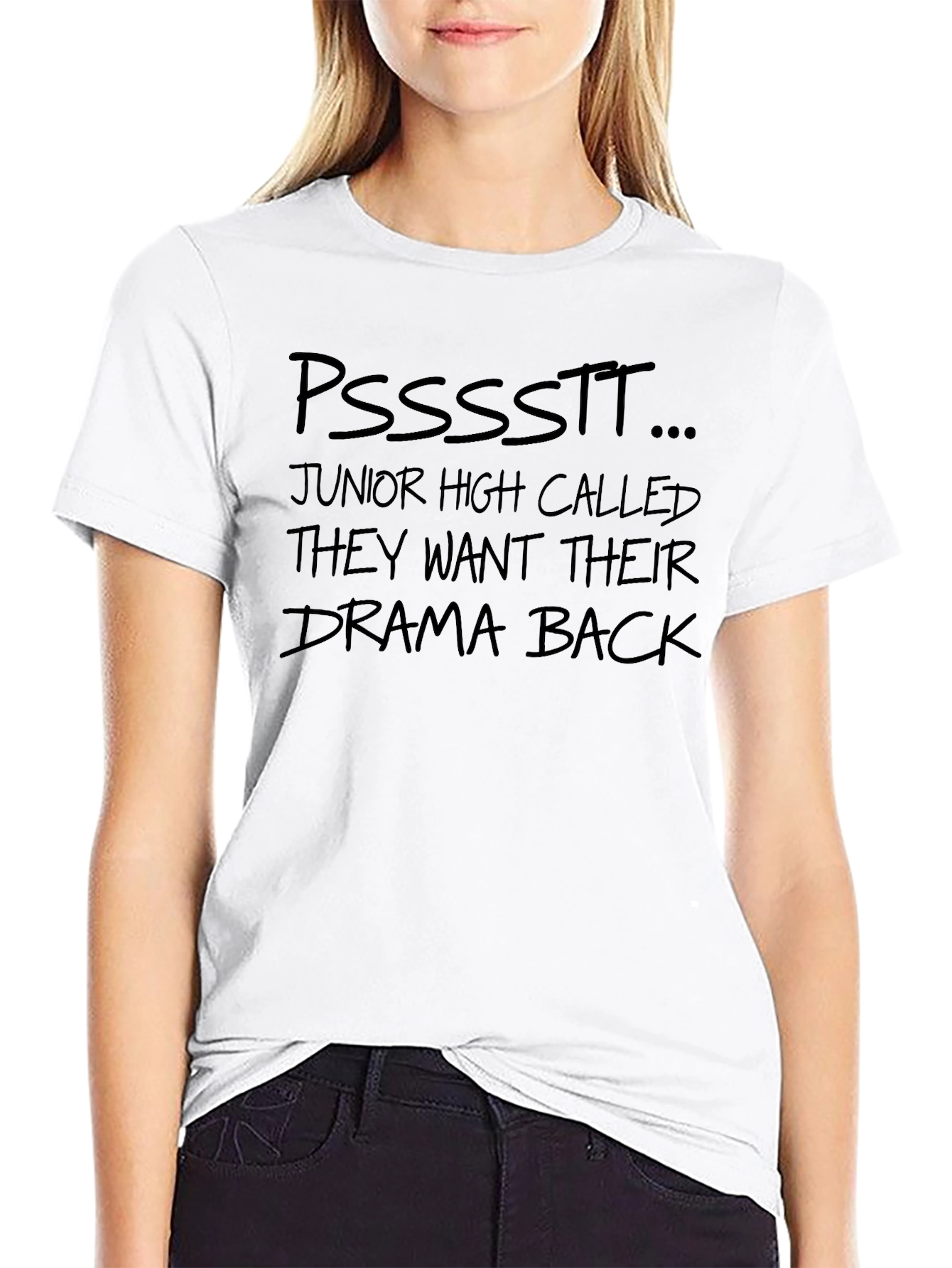 Drama Back T-Shirt - Funny Sarcastic Tee