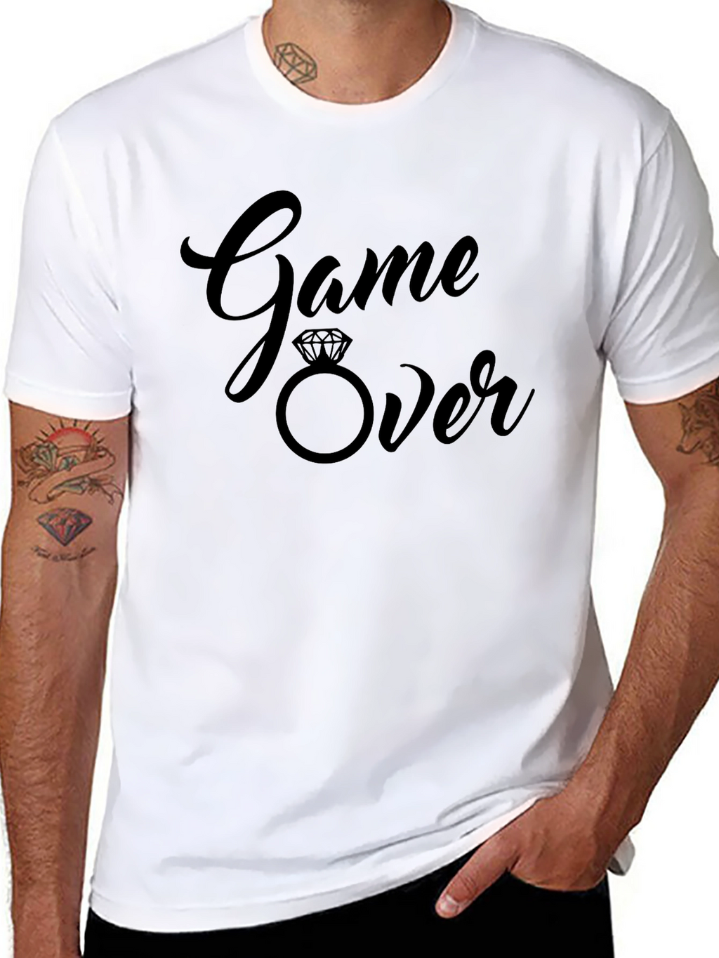 Game Over T-Shirt - Engagement Wedding Party Tee