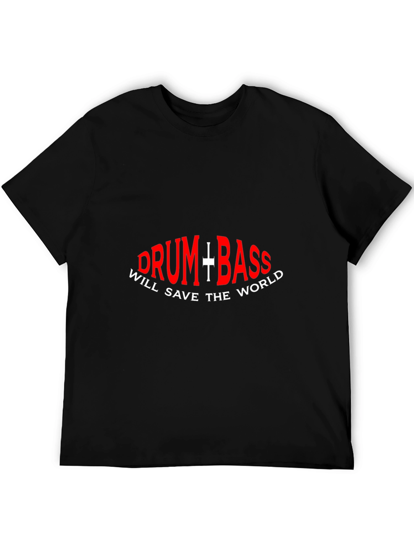Drum & Bass Will Save the World Graphic T-Shirt