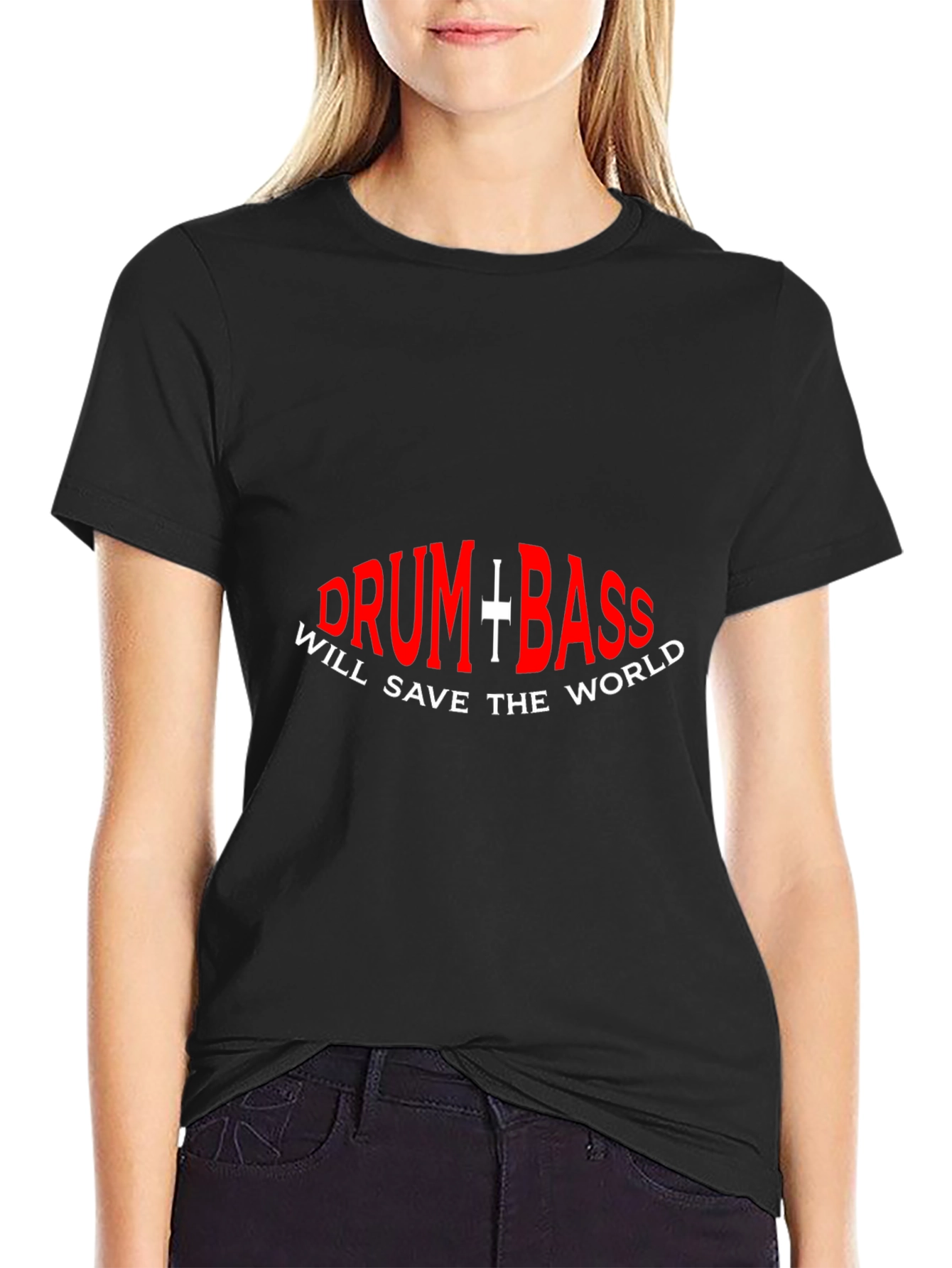 Drum & Bass Will Save the World Graphic T-Shirt